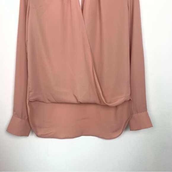 NWT Lulus High Neck Draped Blouse - Picture 2 of 8
